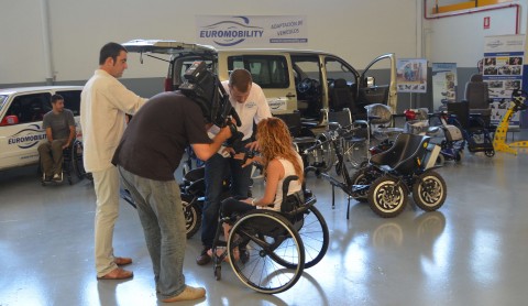 Grabación de TV3 en la Sede Central de Euromobility